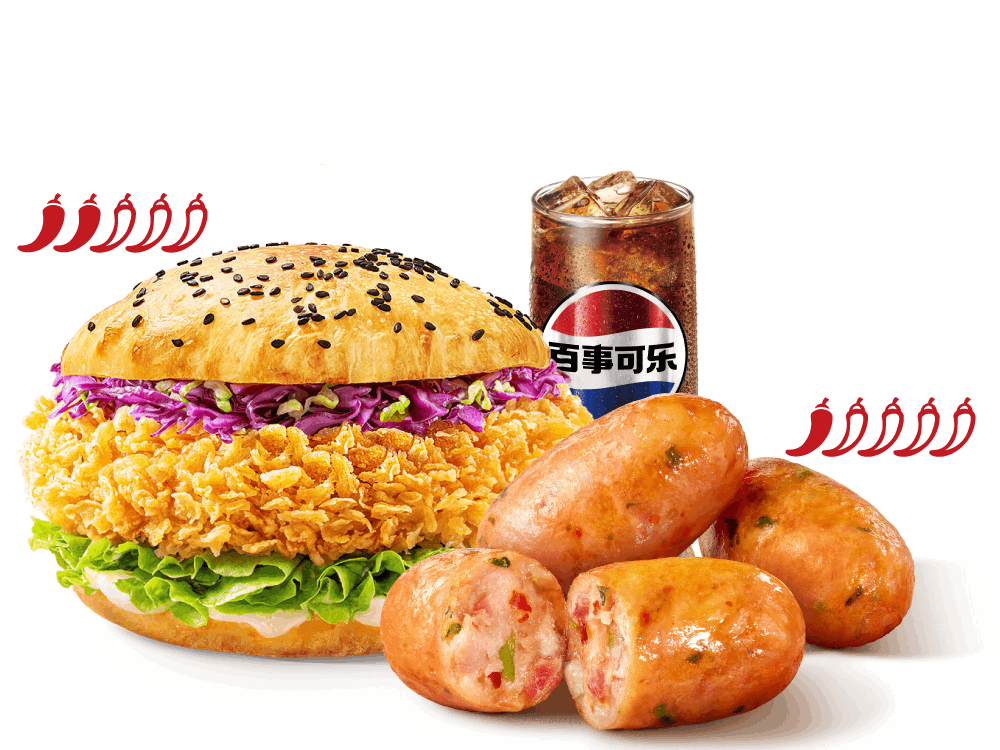 【塔斯汀】肉肉肠经典3件套 - ¥22.32
