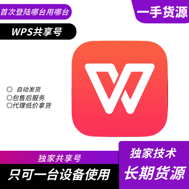 【共享】WPS大会员1天卡 电脑使用 - ¥1.45