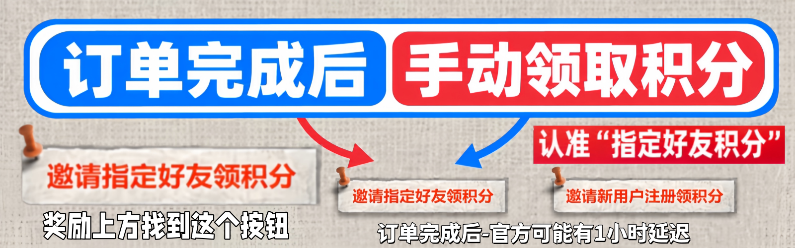 完成后手动领取积分，点击进入活动