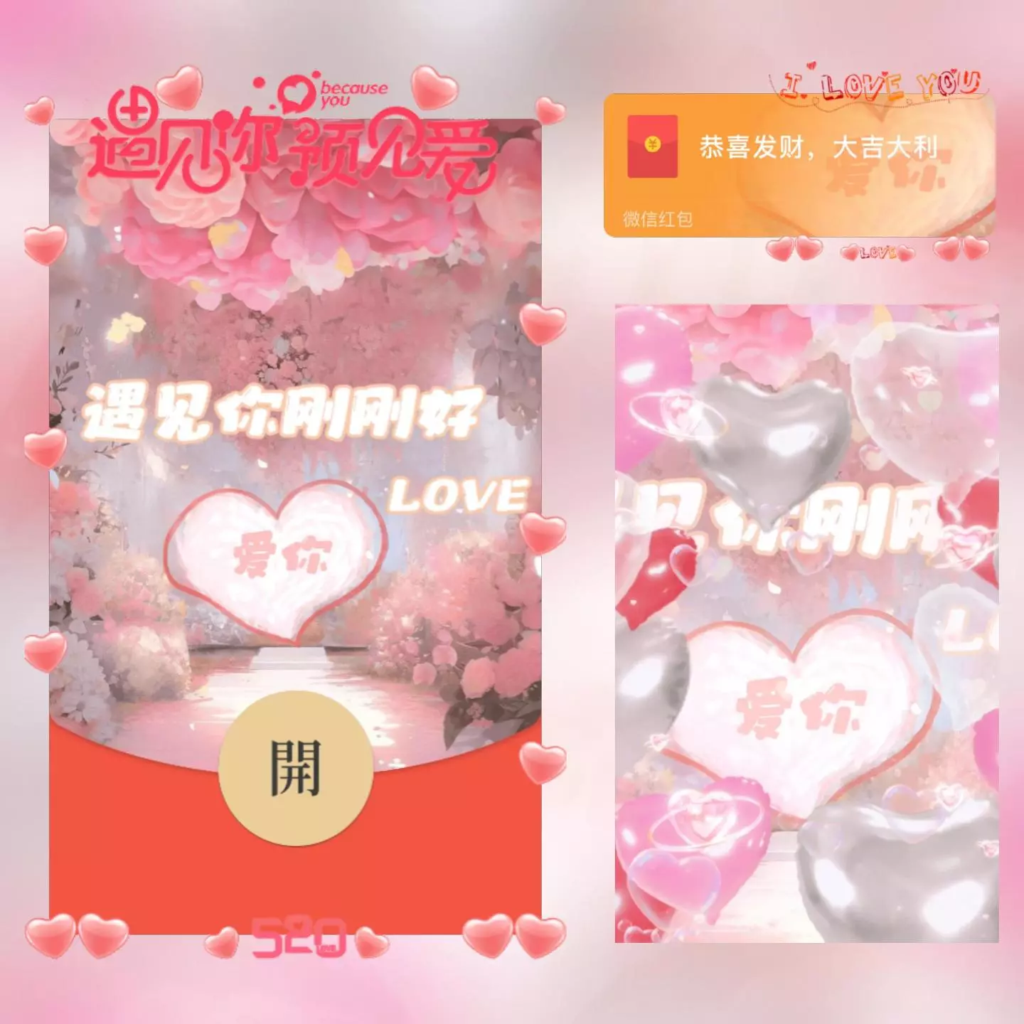 微信红包封面 |『遇见你刚刚好/long』